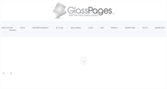 Desktop Screenshot of glasspages.org